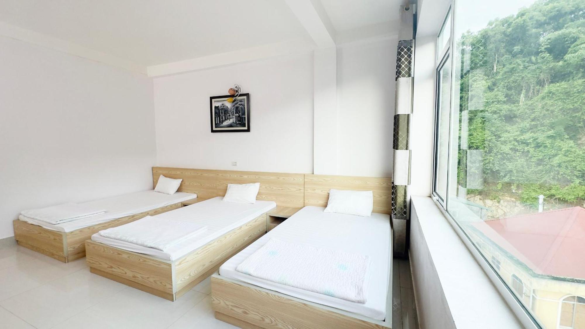 Quy Anh Hotel Bao Lac Town Bagian luar foto