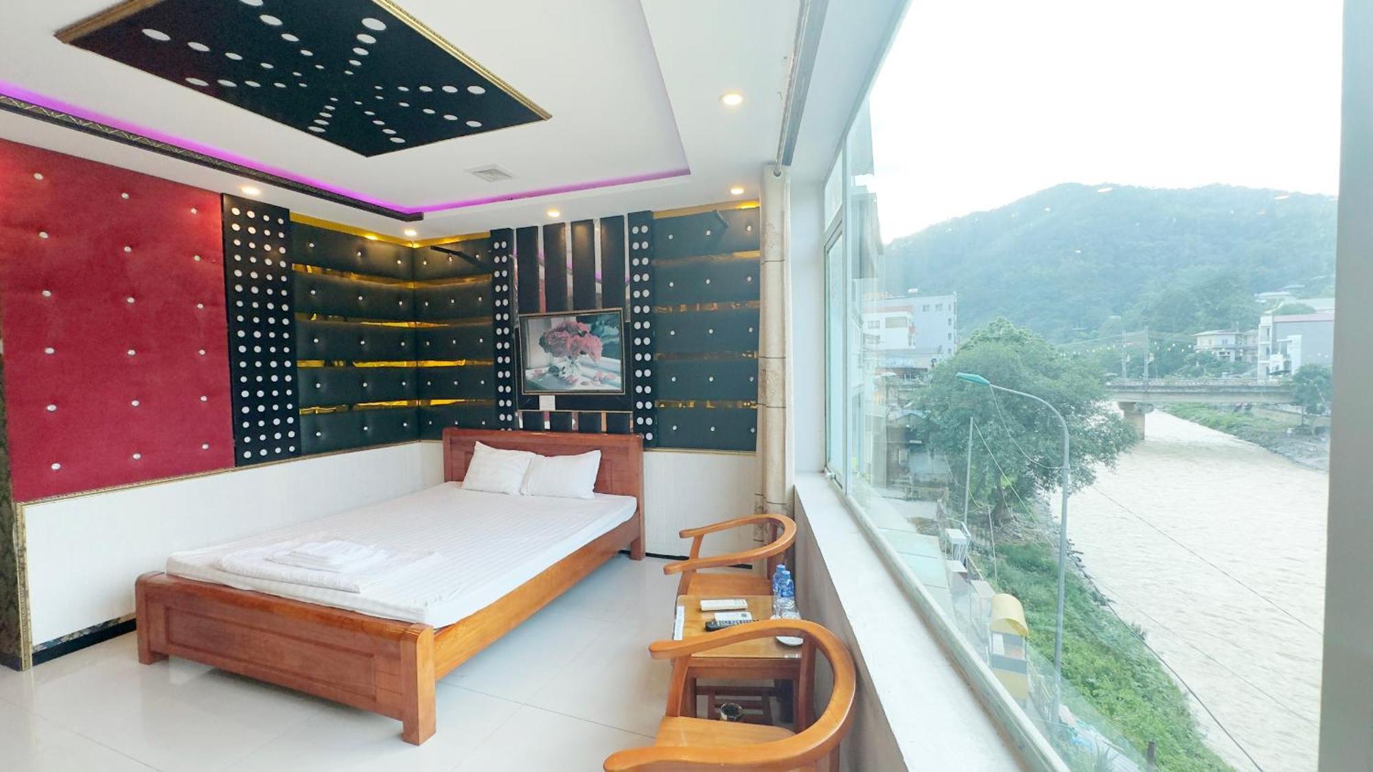 Quy Anh Hotel Bao Lac Town Bagian luar foto
