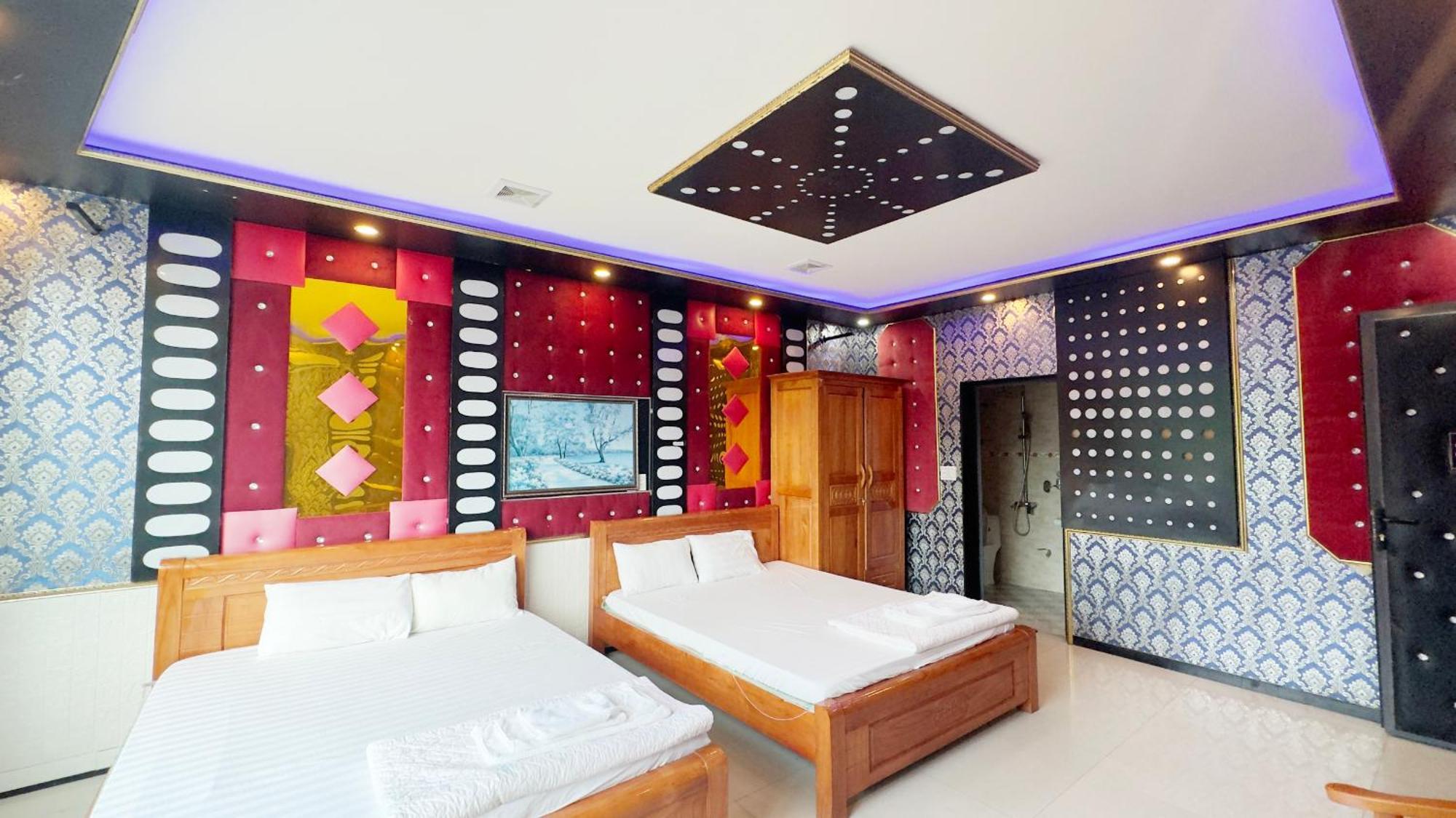 Quy Anh Hotel Bao Lac Town Bagian luar foto