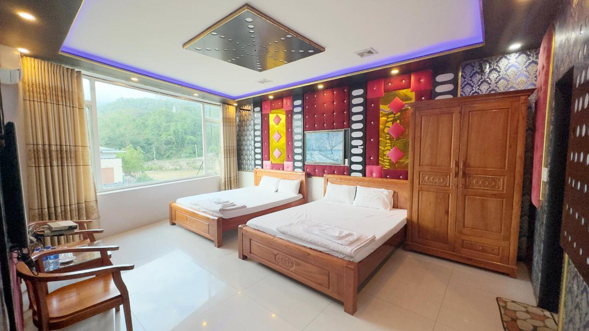 Quy Anh Hotel Bao Lac Town Bagian luar foto