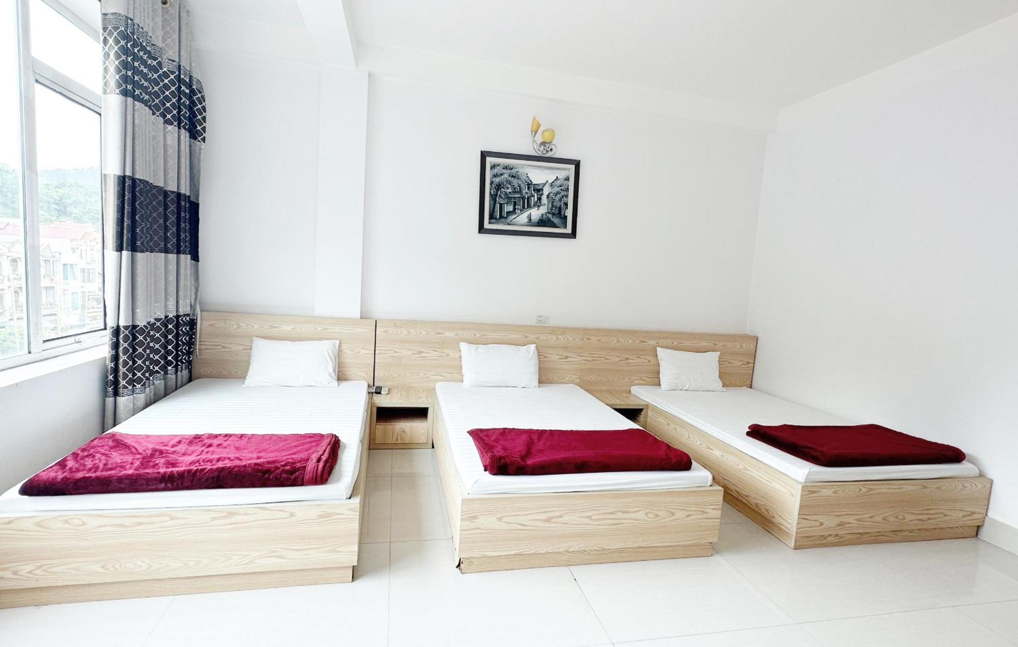 Quy Anh Hotel Bao Lac Town Bagian luar foto